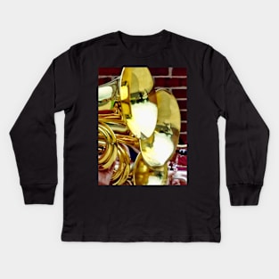 Music - Baritone Horns Kids Long Sleeve T-Shirt